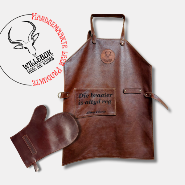 Braai Apron and Braai Glove Combo
