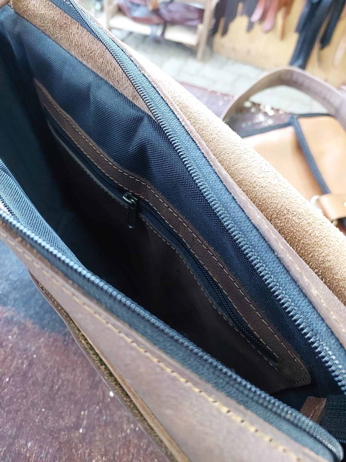Waterbok Laptop bag w/ Canvas 16''