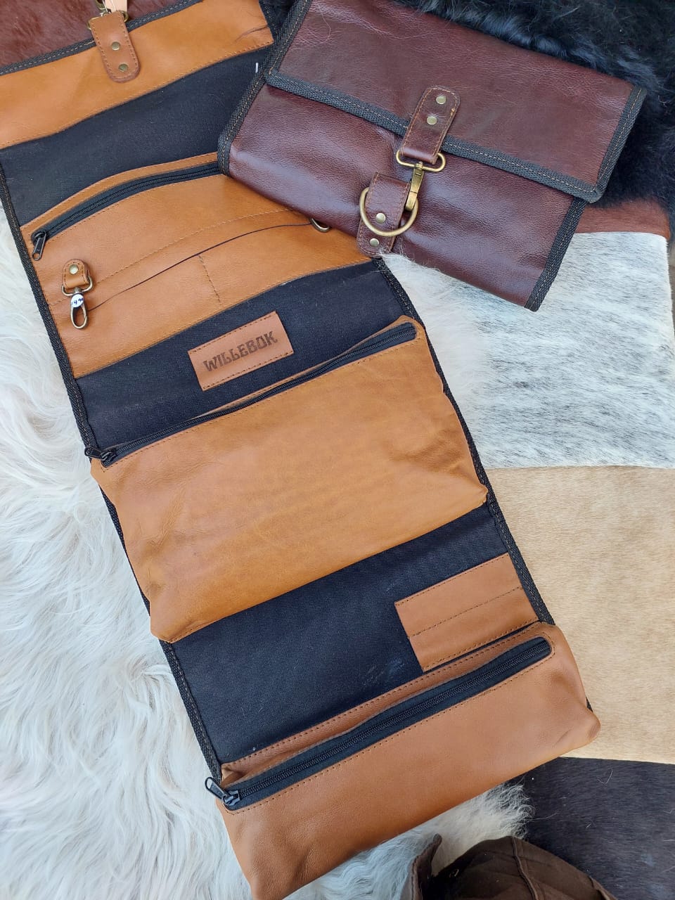 Roll-Up Toiletry Bag